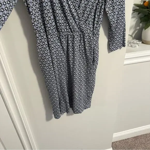 Boden Blue Printed Sexy Cotton Mini Dress XSP - Picture 6 of 10